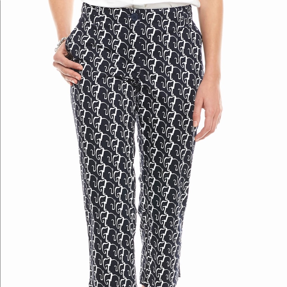 Elephant print Capris - Picture 3 of 5